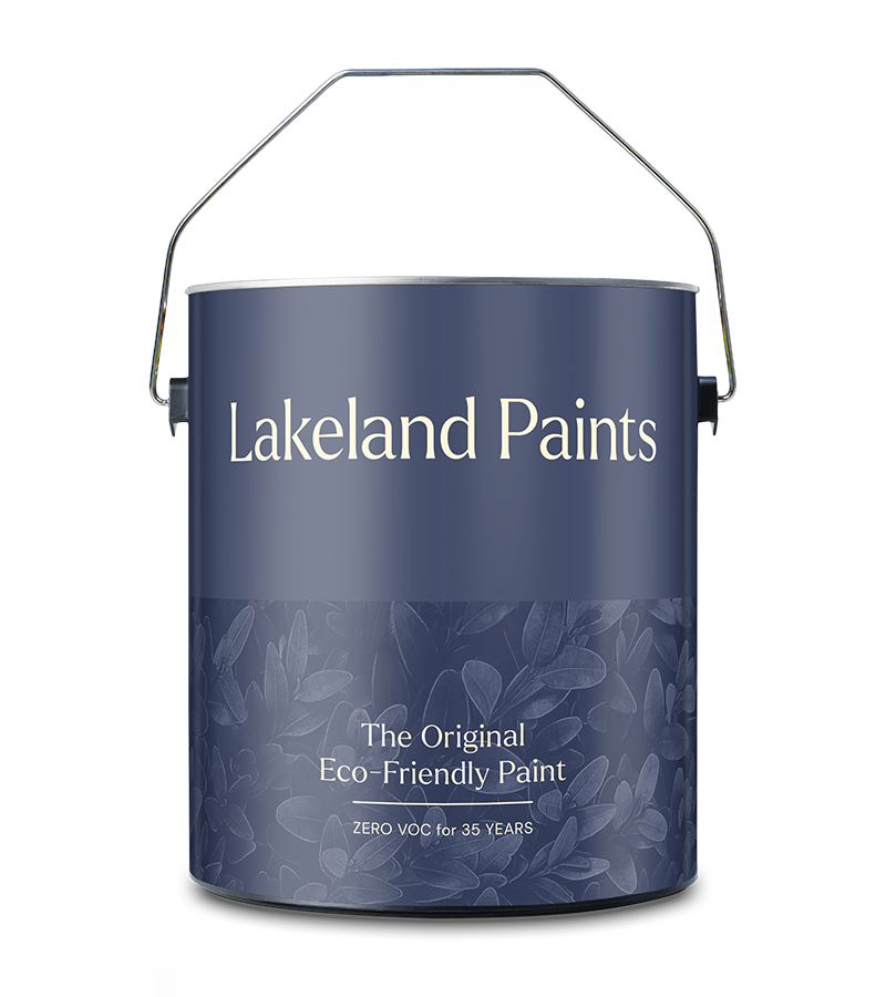 Lakeland Paints tin, the original eco-friendly paint, zero VOC for 35 years
